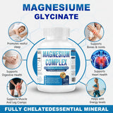 CURIPLAYA Magnésium glycinate-citrate-oxide: absorption efficace au quotidien