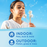 Curist allergies enfant protection intérieur extérieur : efficacité contre pollen et poussière.