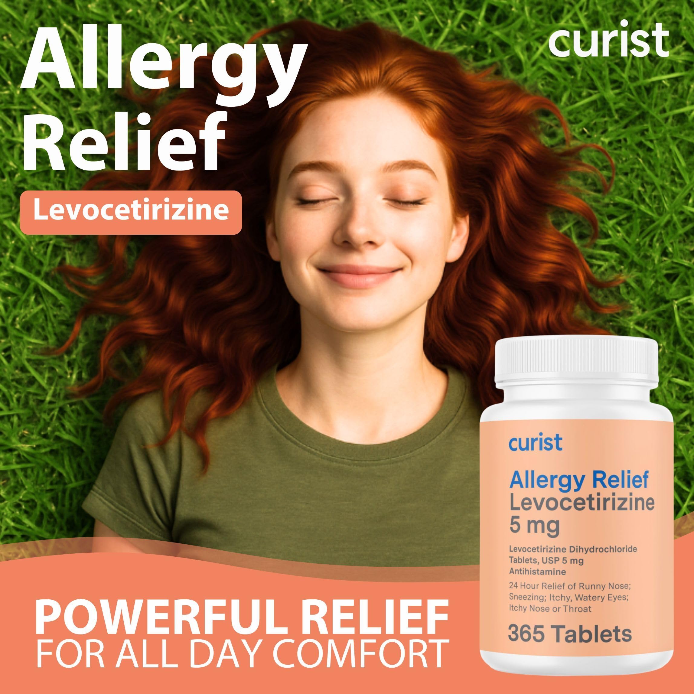Comprimés Curist Levocetirizine 5 mg pour une prise quotidienne pratique