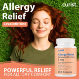 Comprimés Curist Levocetirizine 5 mg pour une prise quotidienne pratique