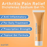 Curist Diclofenac 1% gel – cheville, soutien de la mobilité lors de la marche.
