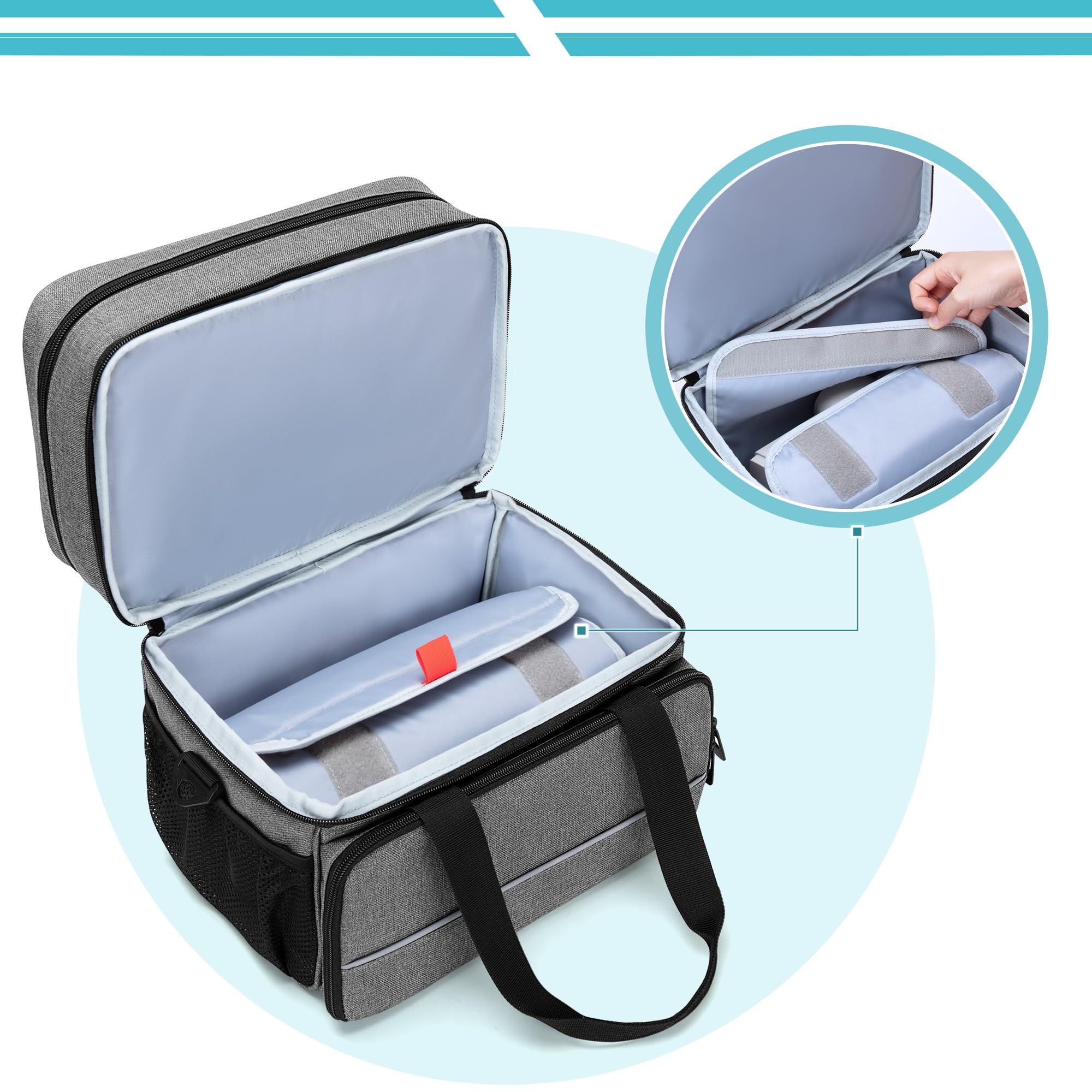CURMIO sac CPAP compatible AirStart 10 pour déplacement pratique.