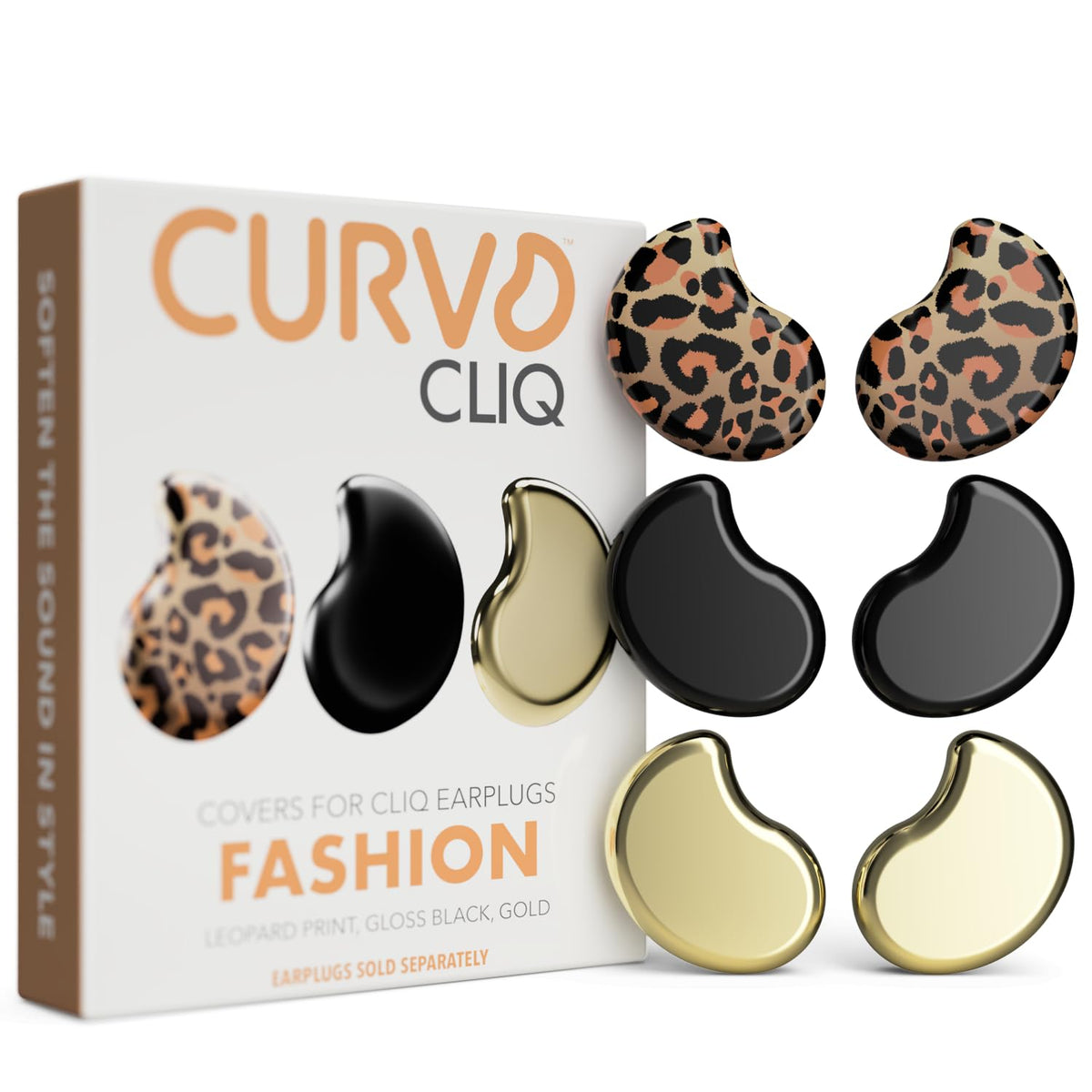 CURVD Cliq couvre-metallique pour un look élégant lors d'événements.
