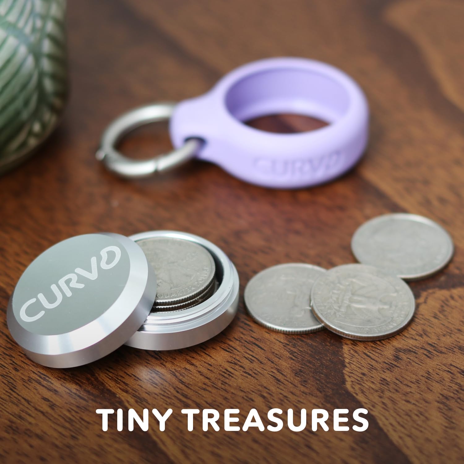 CURVD étui bijoux petit objet: rangement discret pour petits objets.
