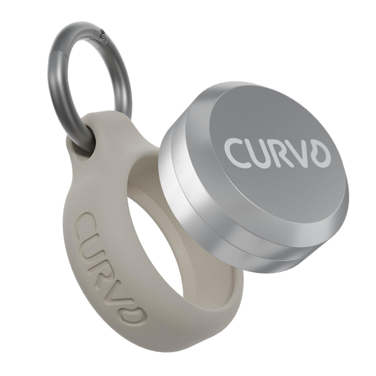 CURVD étui-pilules compact: rangement sûr et portable pour déplacements.
