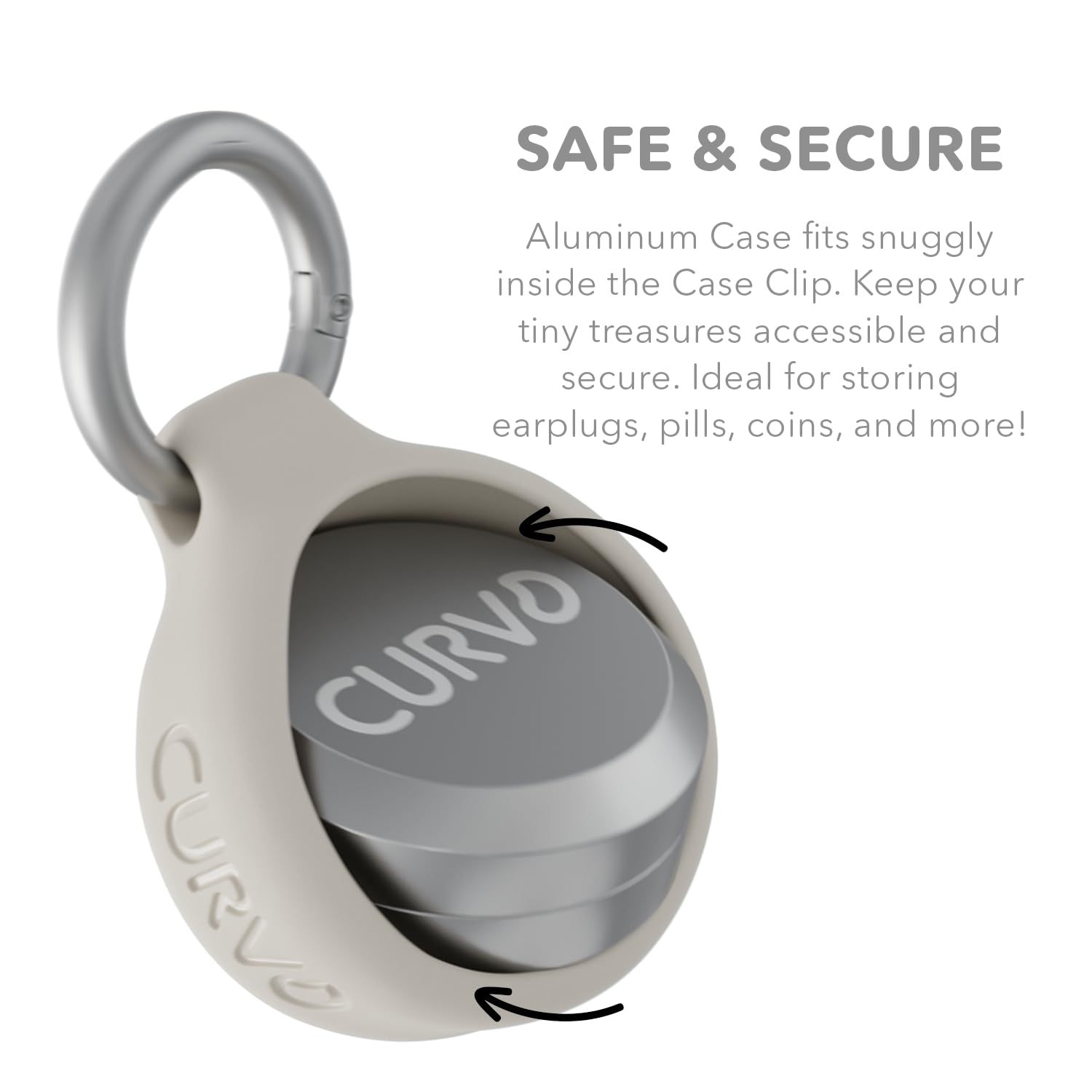 CURVD gaine-silicone couleur: manchon facile à nettoyer et esthétique.