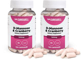 Curwell D-Mannose Cranberry bouteille: soutien quotidien du tractus urinaire.