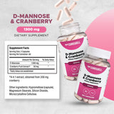 Curwell D-Mannose Cranberry emballage boîte: emballage pratique et lisible.