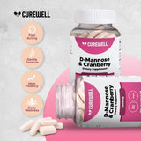 Curwell D-Mannose Cranberry gélules: apport quotidien et protection urinaire.