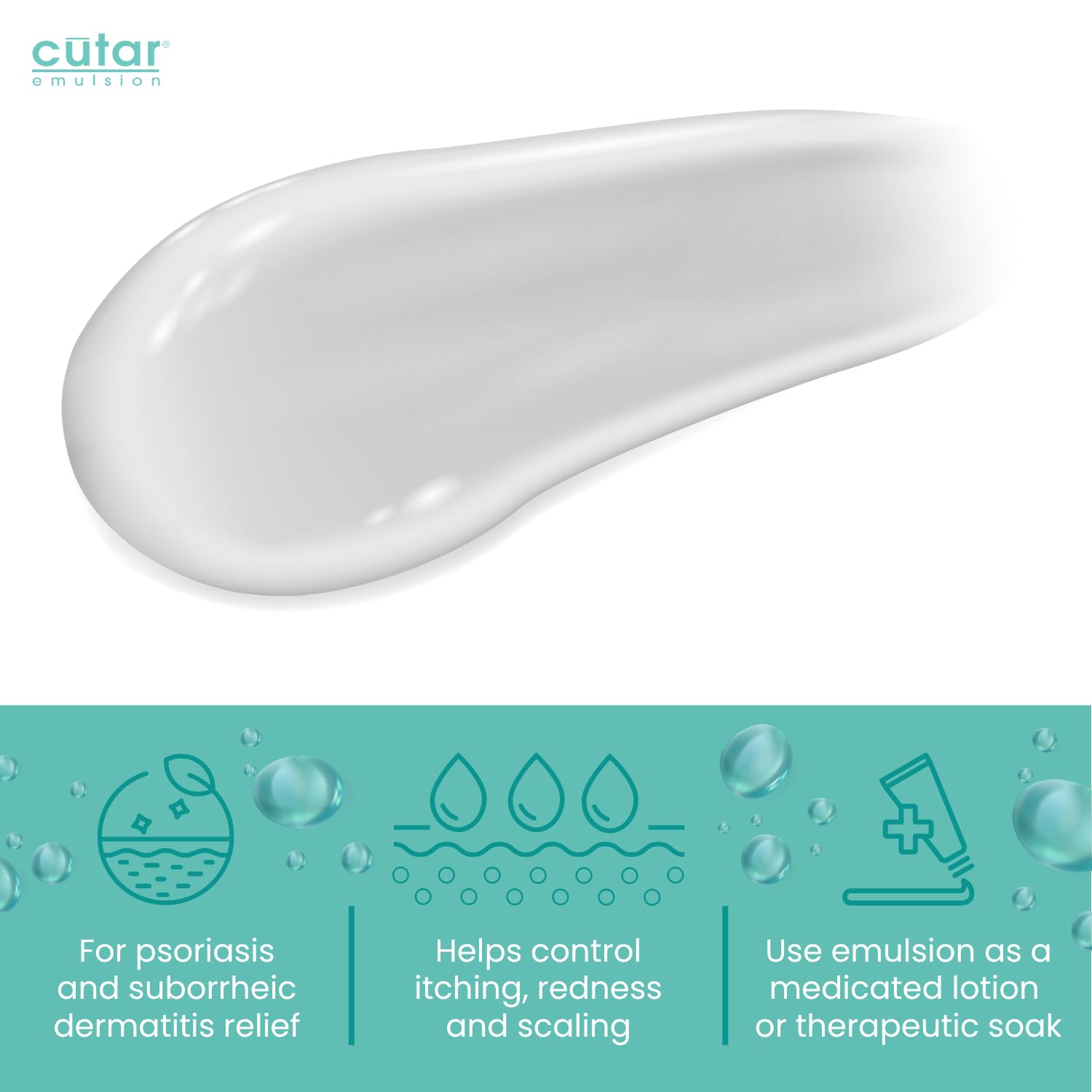 Cutar Emulsion Crème — bain-relaxant pour un soin corporel apaisant.