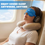 Masque vert Cutecrop parfait pour voyage et sieste nocturne