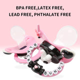 CutiePlusU téterine adulte silicone noir: contact doux et confort sûr.