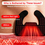 Cutiskrave-lampe-660nm-850nm: lumière rouge et infrarouge pour revitaliser les tissus.