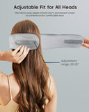 CUZRICH masque-sommeil chauffant - housse lavable, entretien simple.