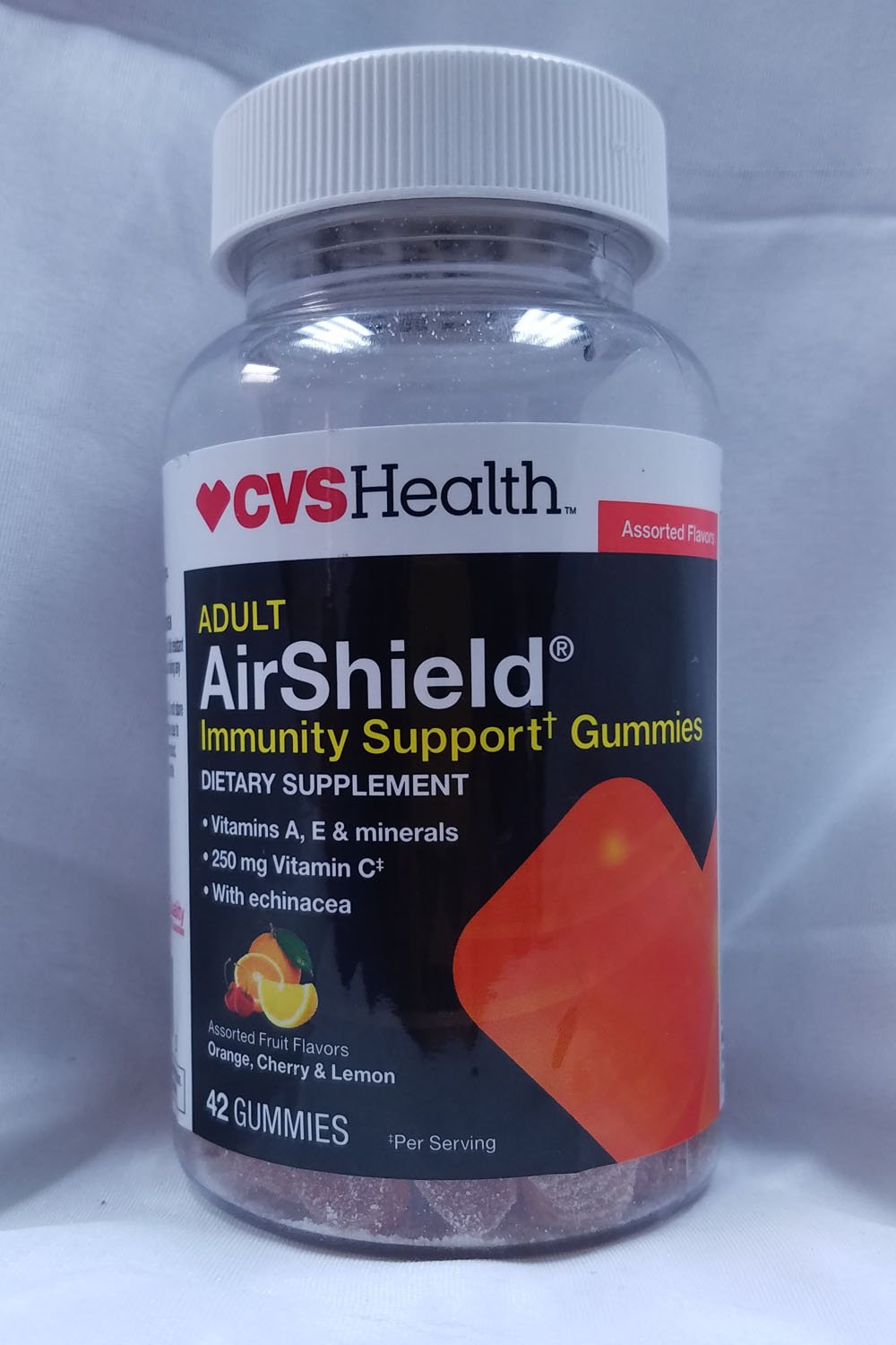 CVS Airshield Gommes : gommes faciles à mâcher pour un soutien immunitaire potentiel au quotidien.