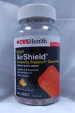 CVS Airshield Gommes : gommes faciles à mâcher pour un soutien immunitaire potentiel au quotidien.