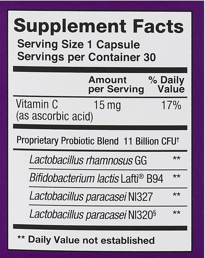 Gélule CVS Probiotique et étiquette lisible, description claire pour usage quotidien.