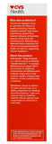 Capsules CVS Health sans gluten, sans lait et sans soja, adaptées à divers régimes.