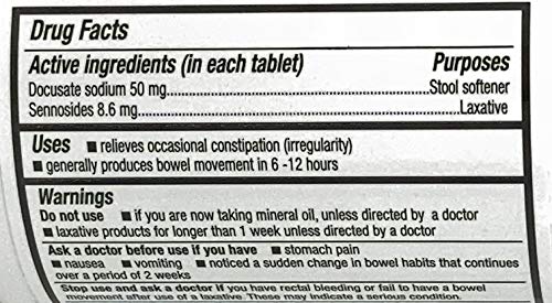CVS Health tablettes amollisseur-selles capsules à prise pratique.