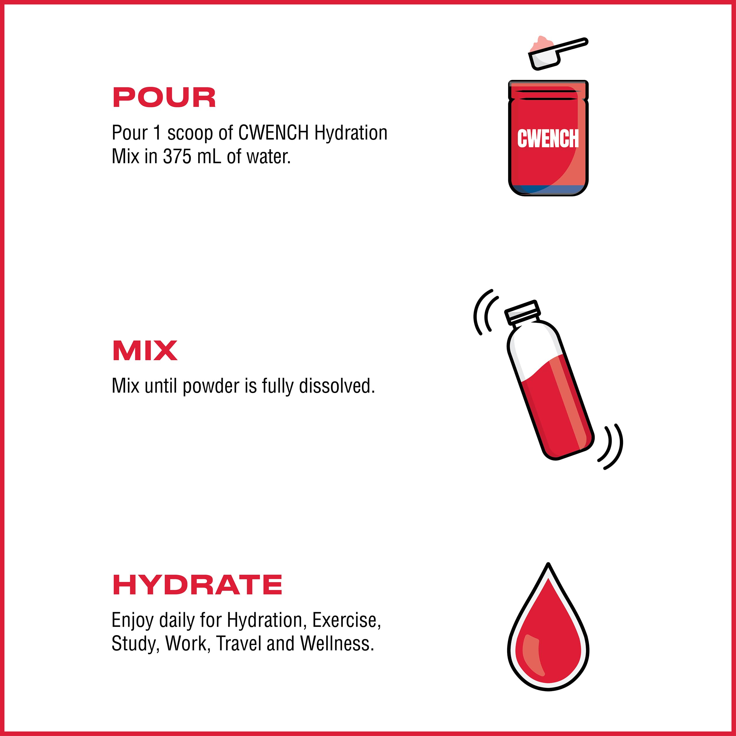 CWENCH HYDRATION utilisation-en-mouvement: boire facilement en déplacement.