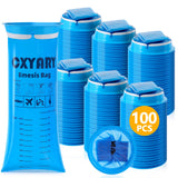 Sacs d'émèse CXYARY, 1000 ml bleu, prêts pour les trajets