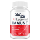 CyberCerix immunité liposomal – bouteille montrée, absorption améliorée et soutien quotidien.