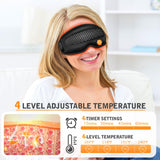 CYFERUY masque chauffant avec réglages de températures pour un confort personnalisé.