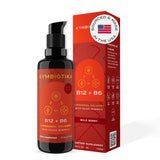 CYMBIOTIKA Liposomale B12 dans son flacon, énergie naturelle et absorption améliorée.