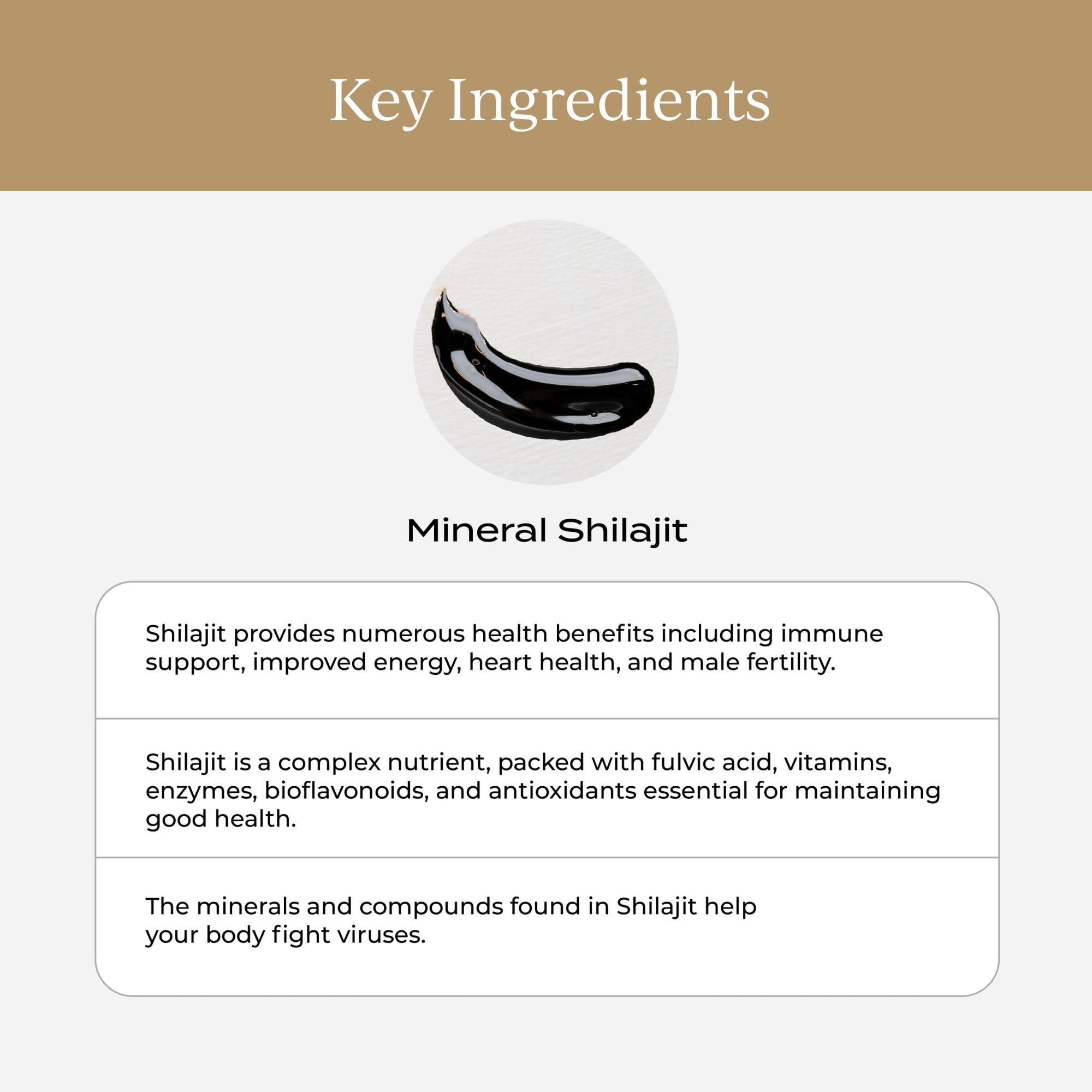 CYMBIOTIKA Résine Shilajit boîte-emballage élégant.