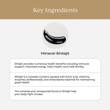 CYMBIOTIKA Résine Shilajit boîte-emballage élégant.