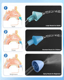 CYOUH Neti Pot avec embouts nasaux pour rinçage personnalisé