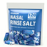CYOUH sachets salins individuels pour Neti Pot, hygiène pratique en déplacement.