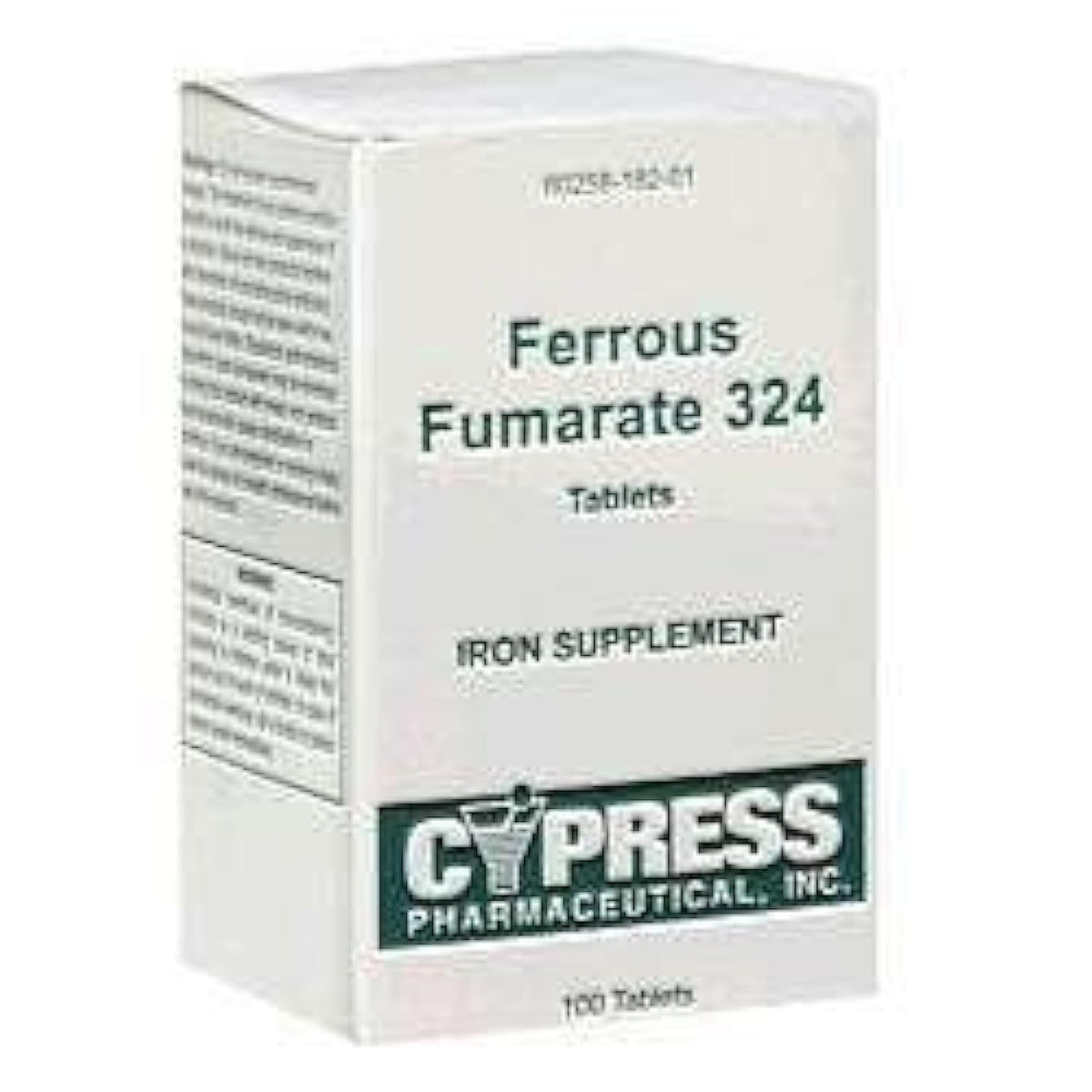 Fumarate de fer Cypress Pharmaceutical, boîte pratique pour le quotidien.