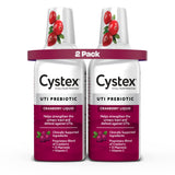 Bouteille Cystex pack de deux prête à l’emploi pour votre routine urinaire.
