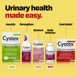 Emballage Cystex de qualité, fiable pour votre routine urinaire.