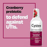 Prébiotique à base de canneberge dans Cystex pour soutenir la santé urinaire.
