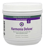 Étiquette Harmonia Deluxe, affichage du nom D'Adamo pour l'identification.