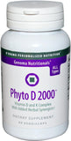 Gélules végétariennes Phyto D 2000 de D'Adamo pour soutien potentiel des os et du système immunitaire