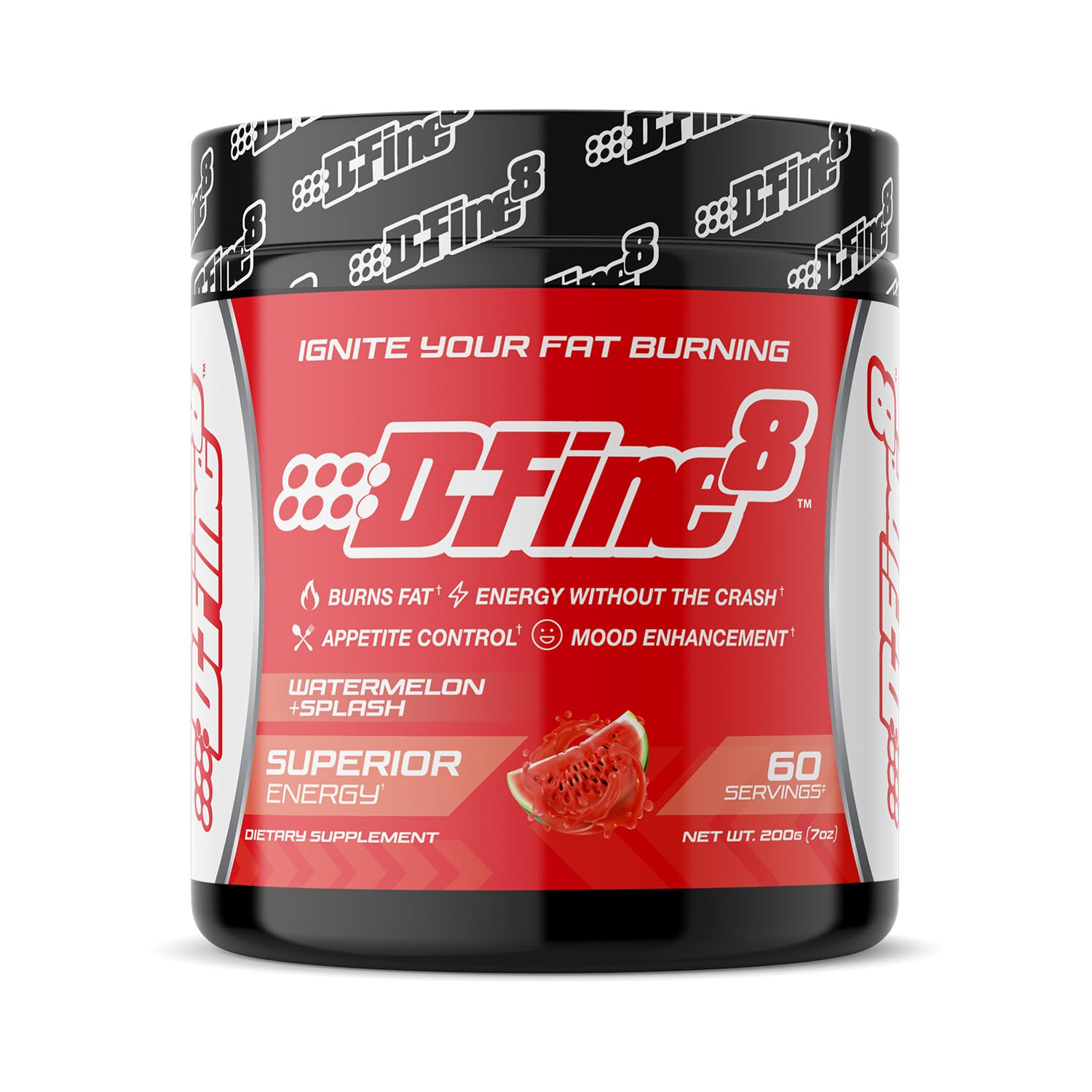 D-Fine8 pré-entraînement dans sachet, énergie rapide et concentration accrue