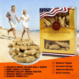 DABC OAK LAND ginseng Wisconsin – tranches sèches pour infusion facile.