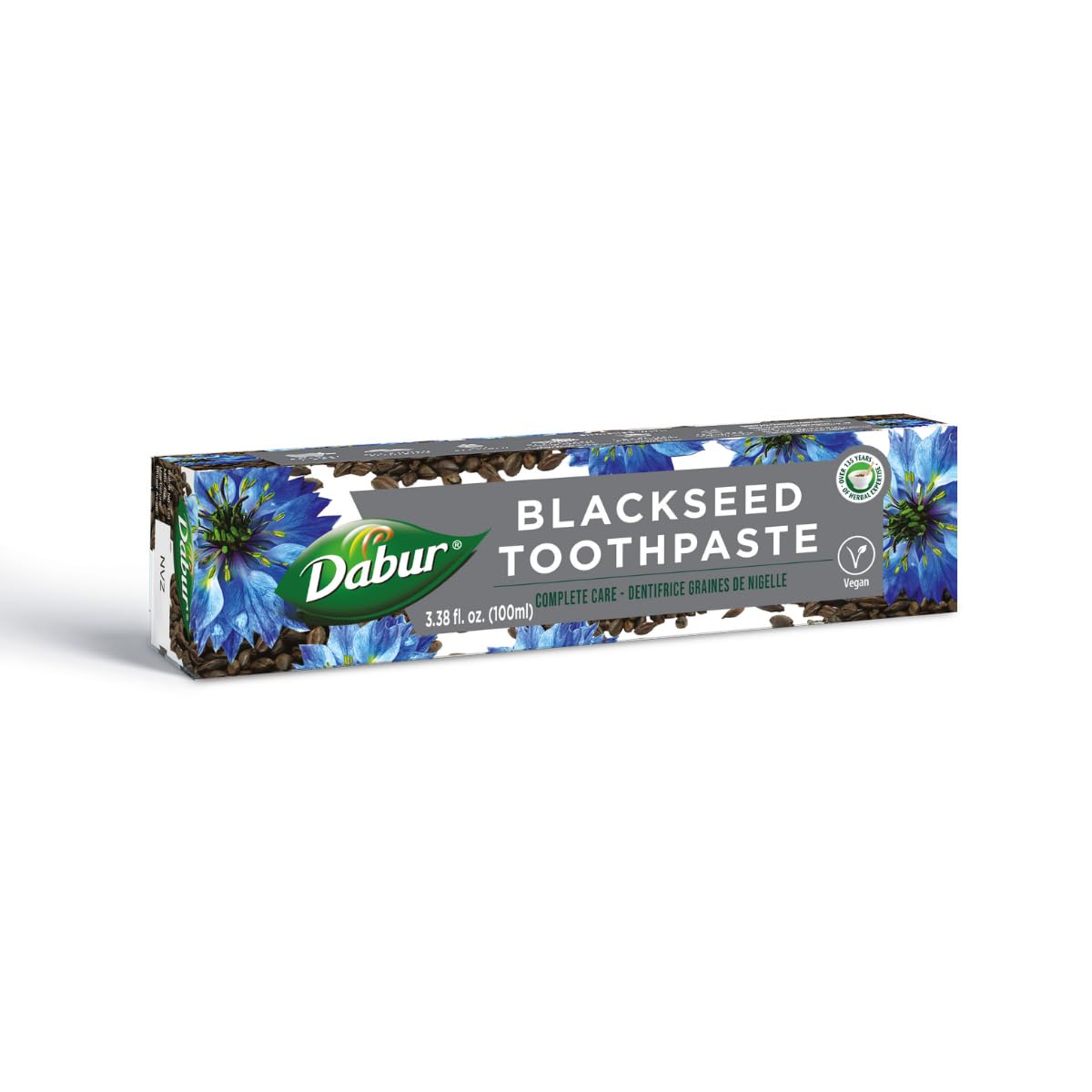 Dabur Dentifrice Herbal – bouche-fraiche grâce à une formule naturelle et sans fluor.