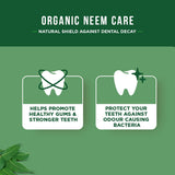 Dabur Dentifrice Herbal – ingrédients naturels visibles sur l'étiquette.