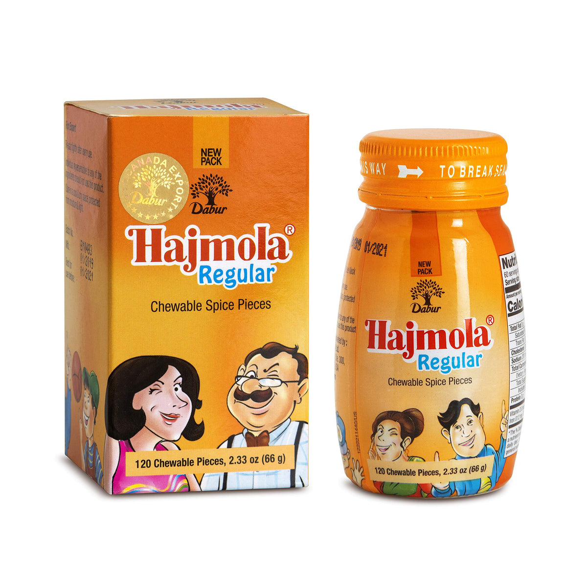 Dabur Hajmola tablettes épices – utilisation après repas pour soutenir la digestion