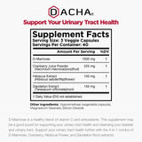 Capsules faciles à emporter Dacha D-Mannose pour la routine quotidienne.