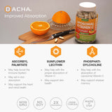 DACHA vitamine C liposomale en gélules tamponnées, confort quotidien.