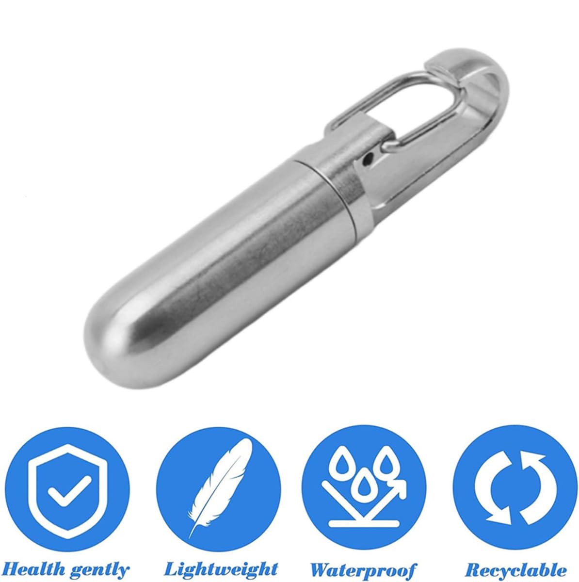 Dachangshund étui-pilules voyage, poche discrète pour médicaments d'urgence.