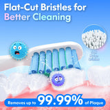 Mode Nettoyage DADA-TECH pour une propreté rapide des petites dents.