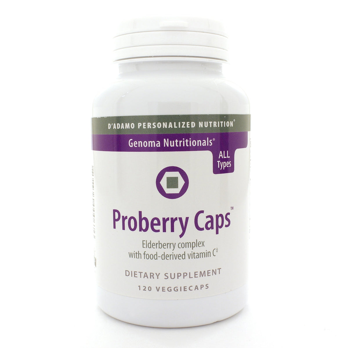 D'Adamo Proberry Caps 120 Vcaps – complément végétarien pour soutenir le système immunitaire.