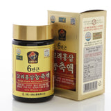 Bouteille verre 240 g de ginseng rouge Dae Han, soutien potentiel de vitalité