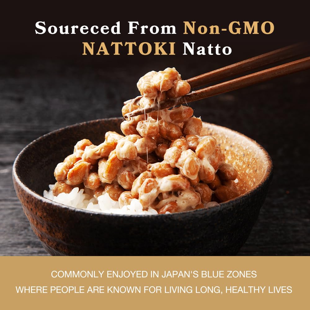 DAIKEN Nattokinase origine Natto non-OGM pour une activité enzymatique pure.